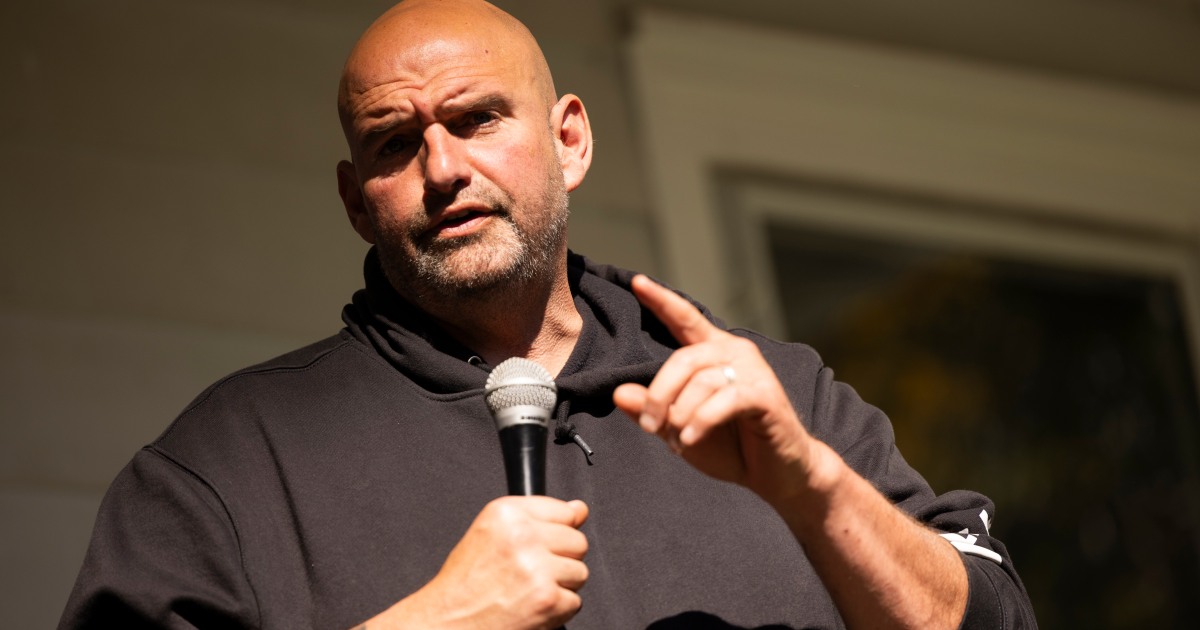 Sen. John Fetterman swipes at California Gov. Gavin Newsom – USREPORT