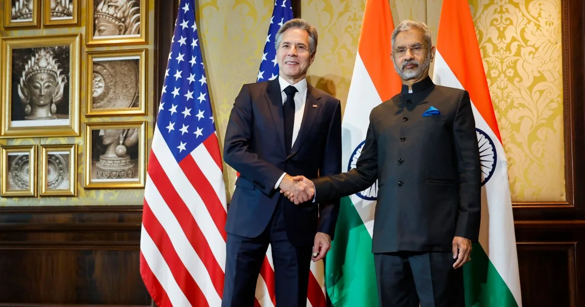 Top U.S. and Indian officials discuss range of issues including