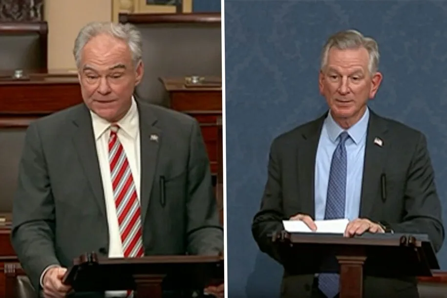 Sen. Tim Kaine and Democrats force Tuberville to object to hundreds of military promotions – USREPORT