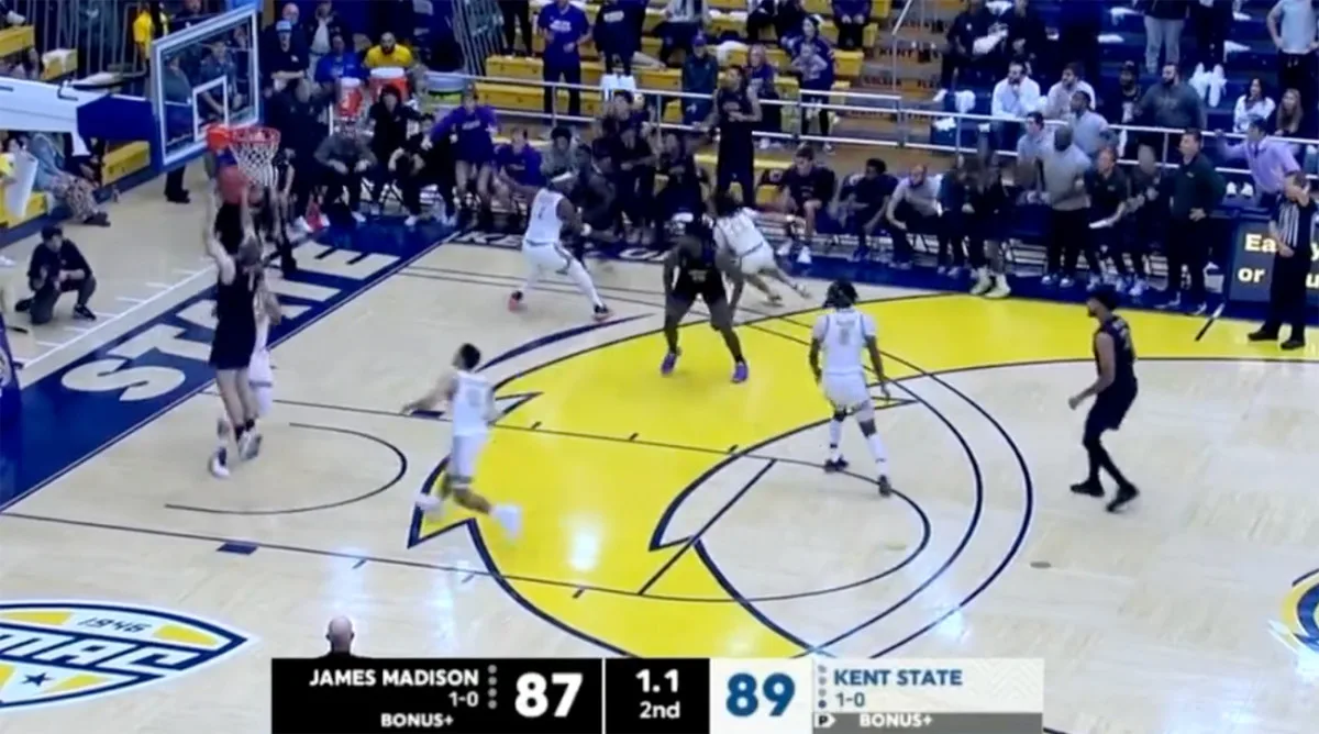 James Madison Forces Overtime By Miraculously Scoring Five Points in