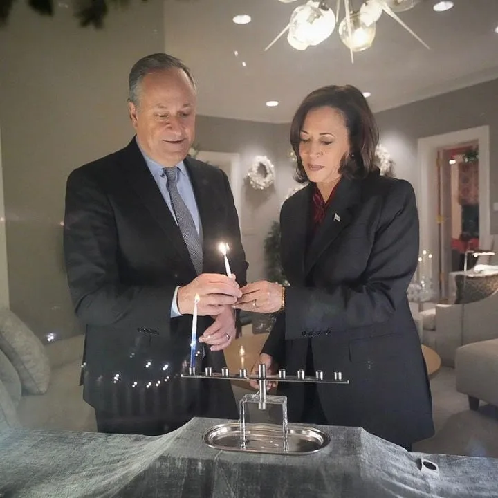 VP Harris’ husband botches Hanukkah story on social media during celebration of major Jewish holiday – USREPORT